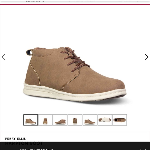 Perry Ellis Hampton Boot Size 